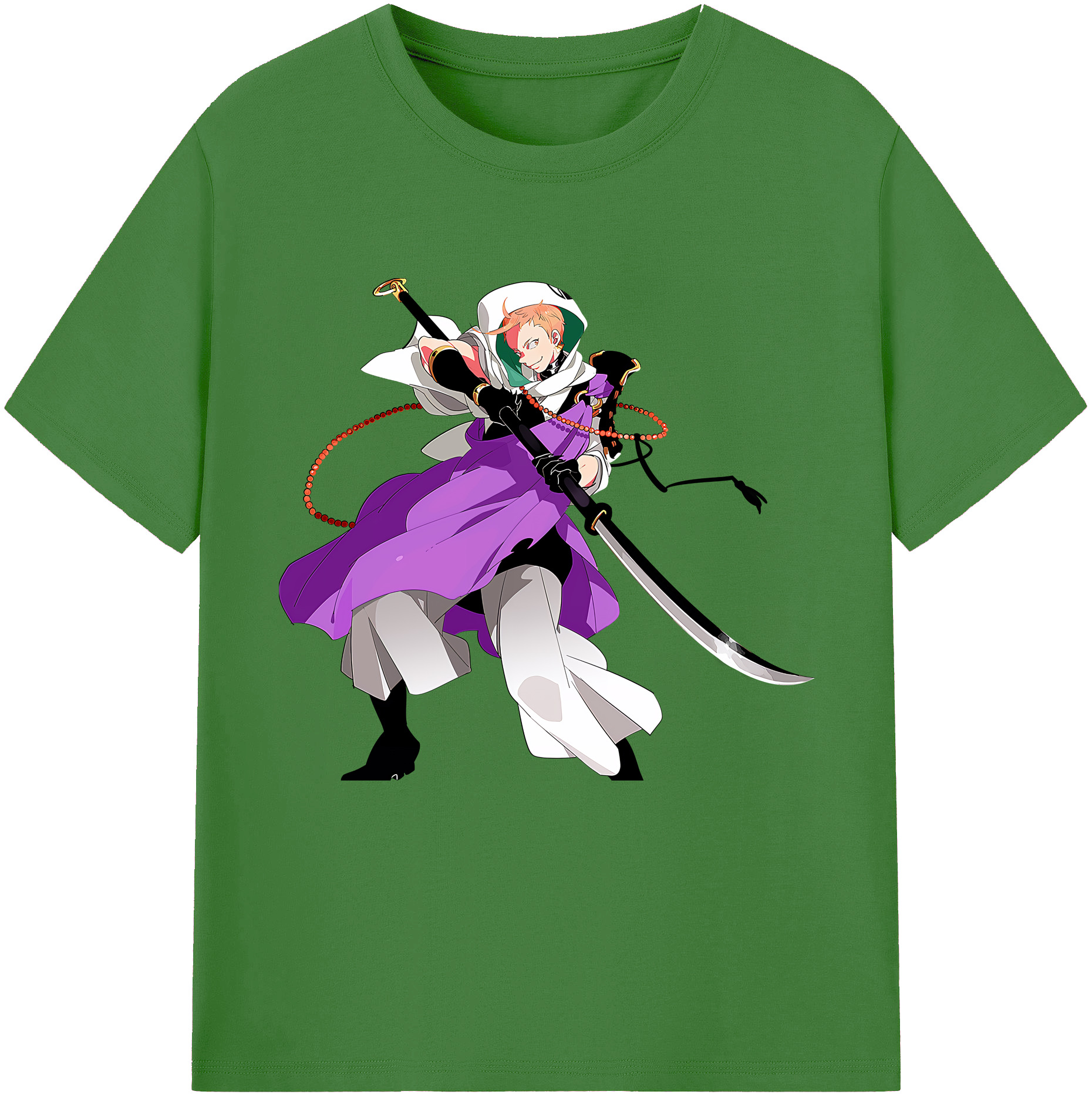 （画像用） 刀剣乱舞 Touken Ranbu レディースカジュアルプリントTシャツ（綿100％）